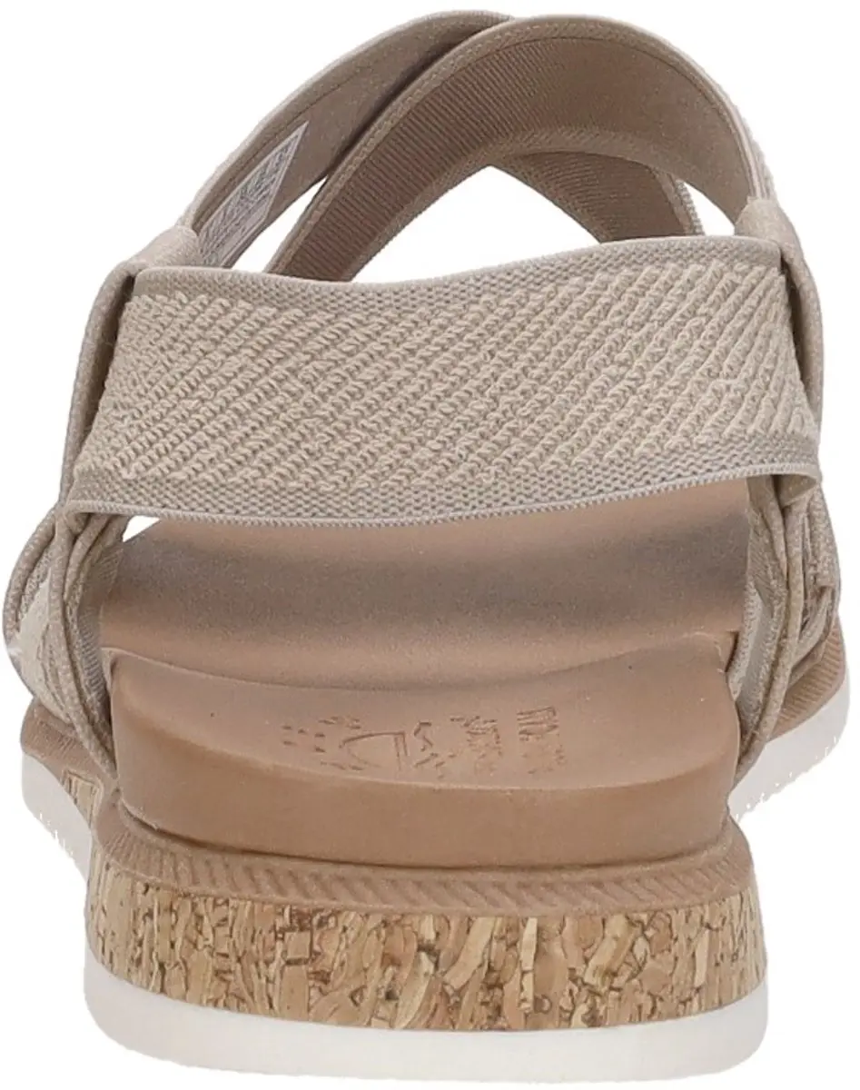 Skechers Bobs Desert Kiss Low Sandalen - Maat 40 - Beige - afbeelding 6 van 6