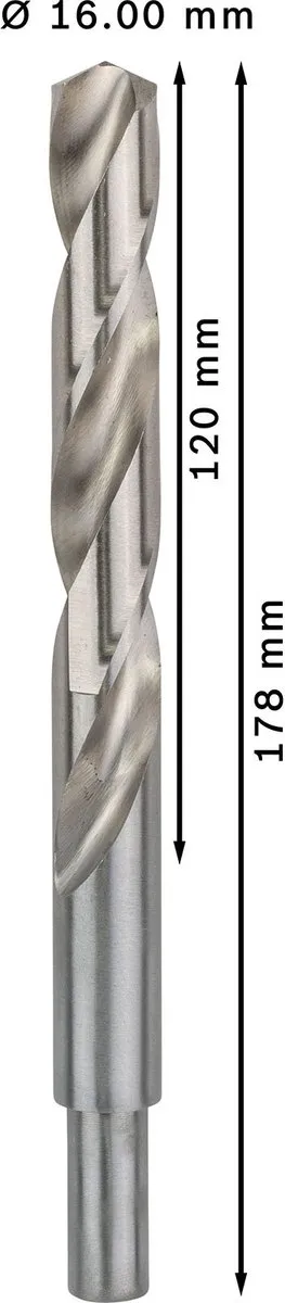 Bosch Professional ST. LINE 16.0mm HSS-G Boor - 4 Stuks