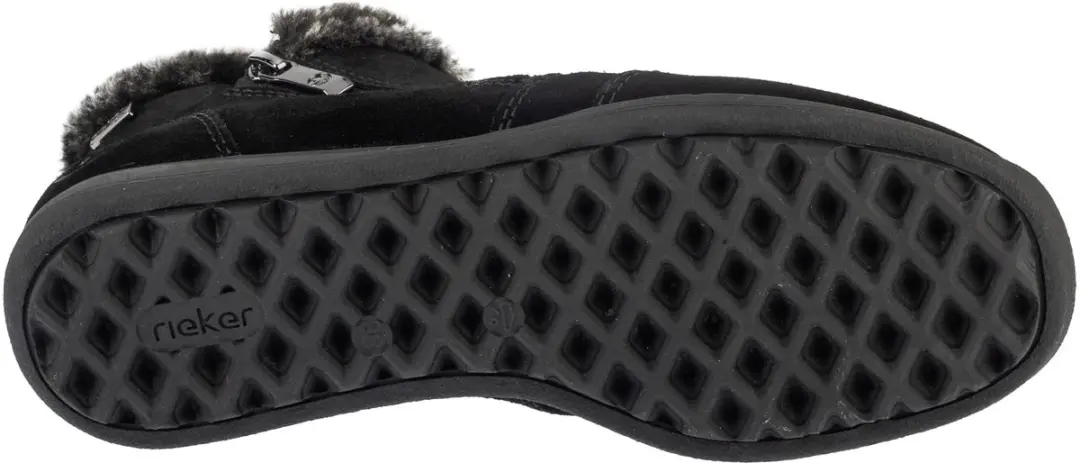 Rieker 47256 Booties Vrouwen - Zwart - Maat 39