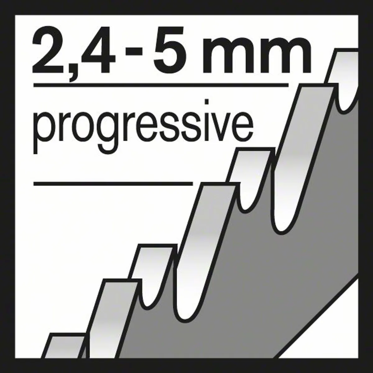 Bosch Professional T 345 XF Decoupeerzaagblad - 132mm - 3 Stuks - afbeelding 6 van 6