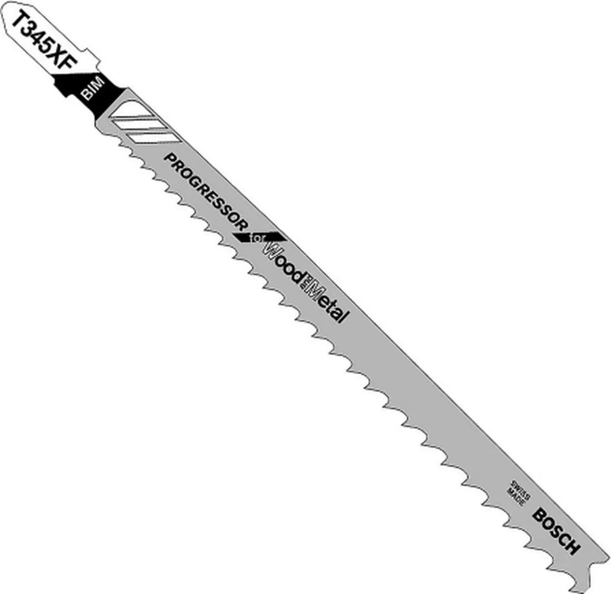 Bosch Professional T 345 XF Decoupeerzaagblad - 132mm - 3 Stuks