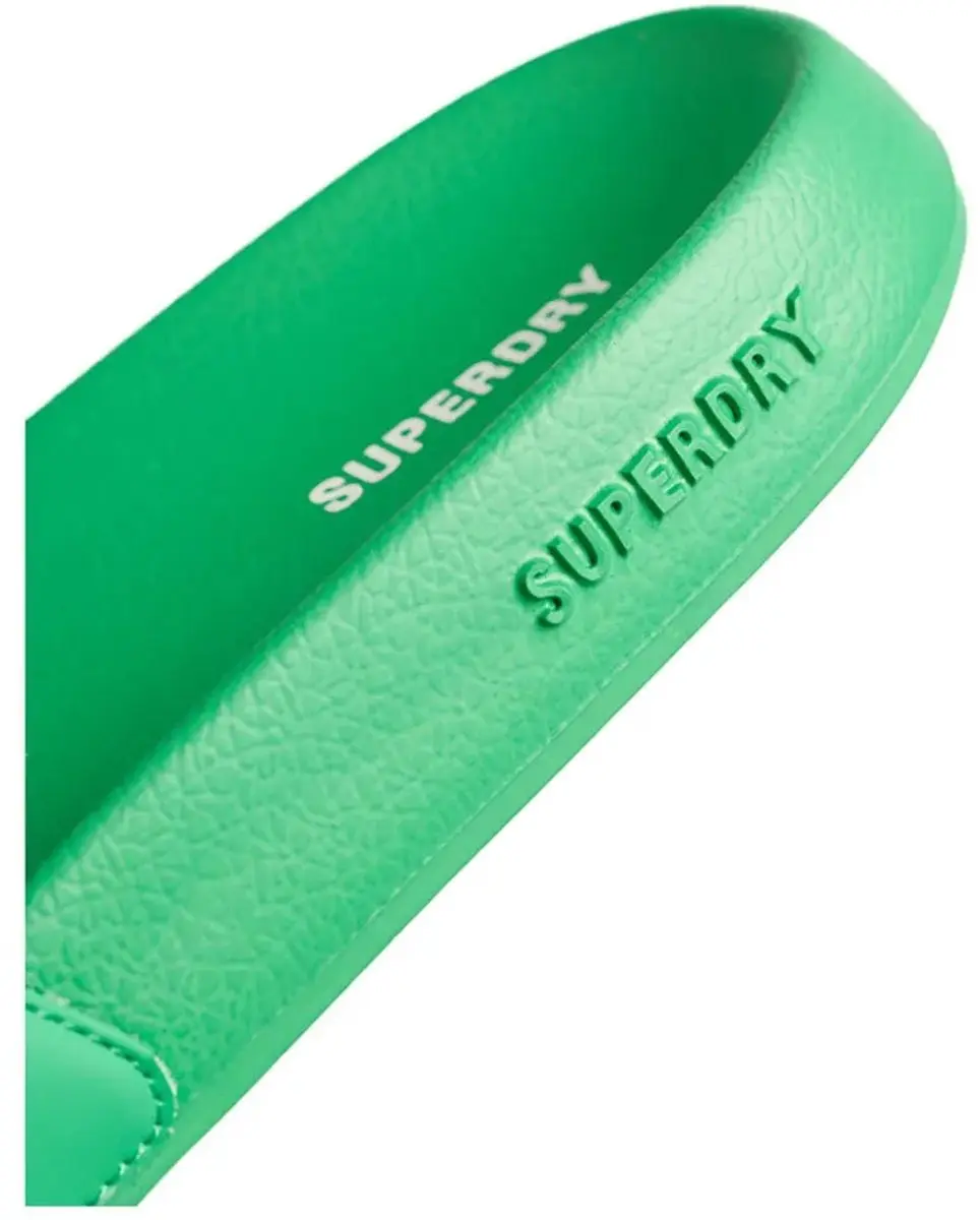 Superdry Code Essential Pool Slippers Groen - 36-37 - afbeelding 3 van 3