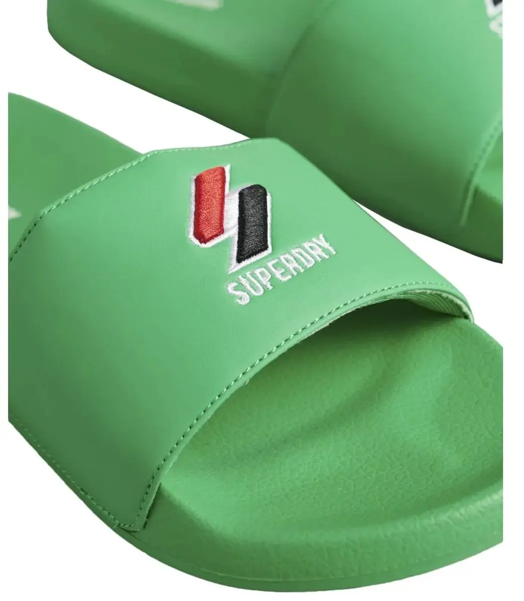 Superdry Code Essential Pool Slippers Groen - 36-37 - afbeelding 2 van 3