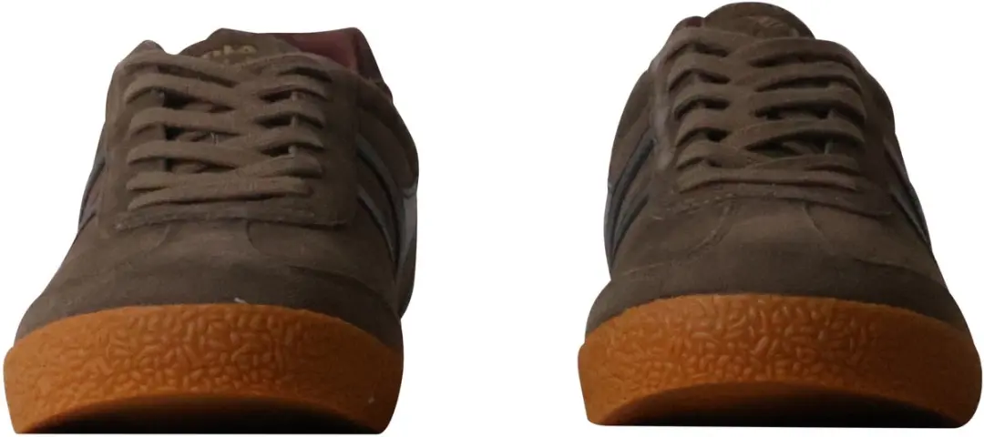 Gola Harrier CMA192 Baskets - 43 - Urban Moss/Zwart/Kastanjebruin - afbeelding 5 van 6