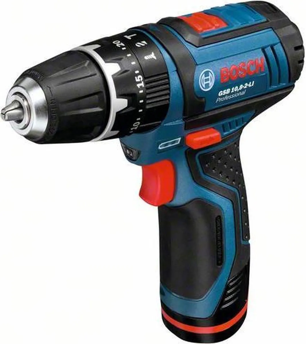 Bosch Professional GSB 12V-15 Klopboormachine - 10mm Beton