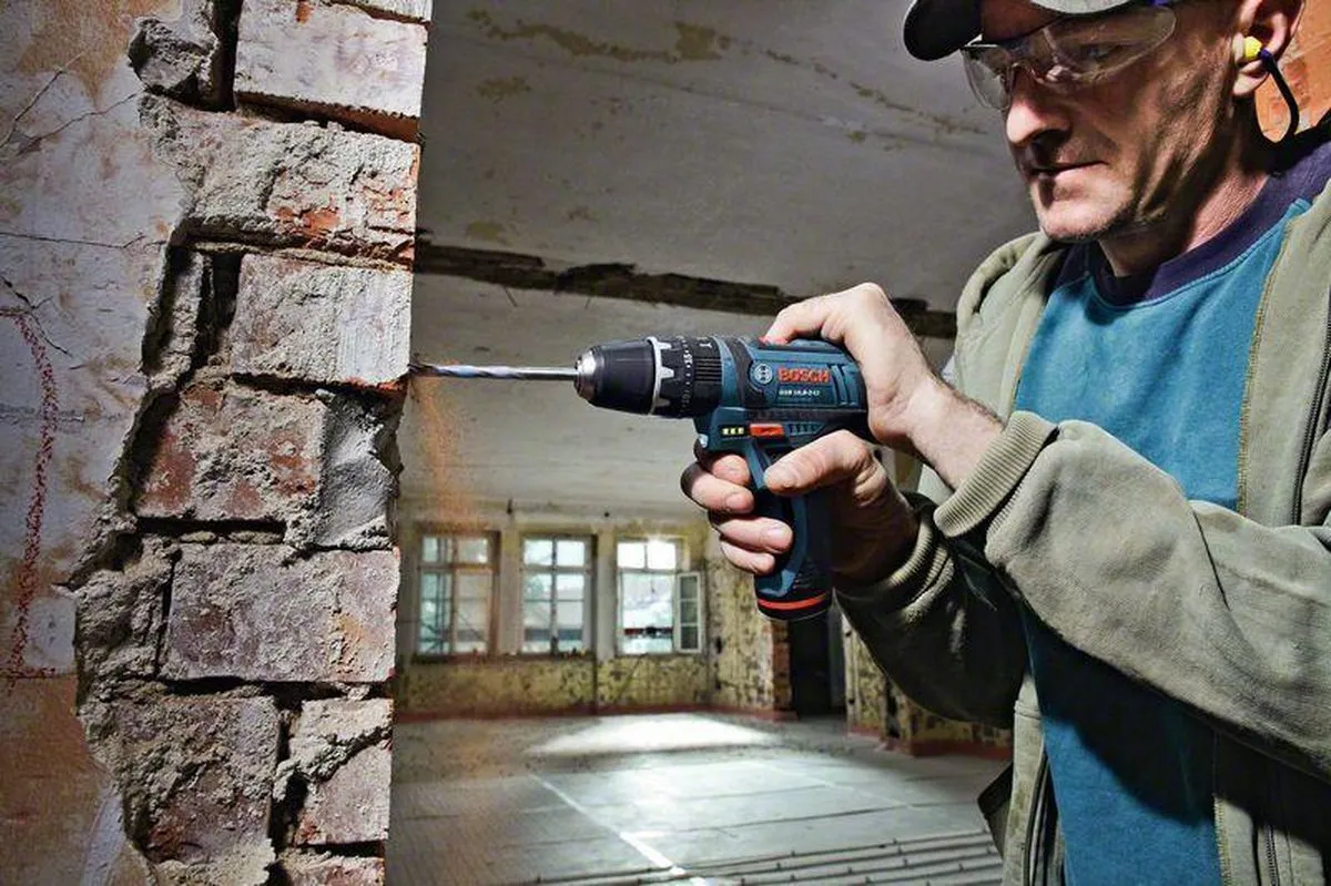Bosch Professional GSB 12V-15 Klopboormachine - 10mm Beton