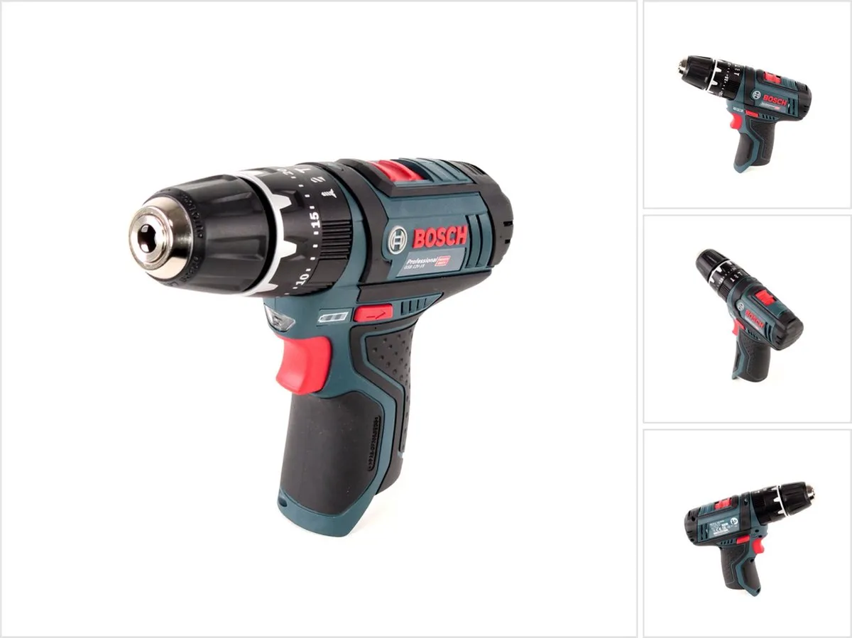 Bosch Professional GSB 12V-15 Klopboormachine - 10mm Beton