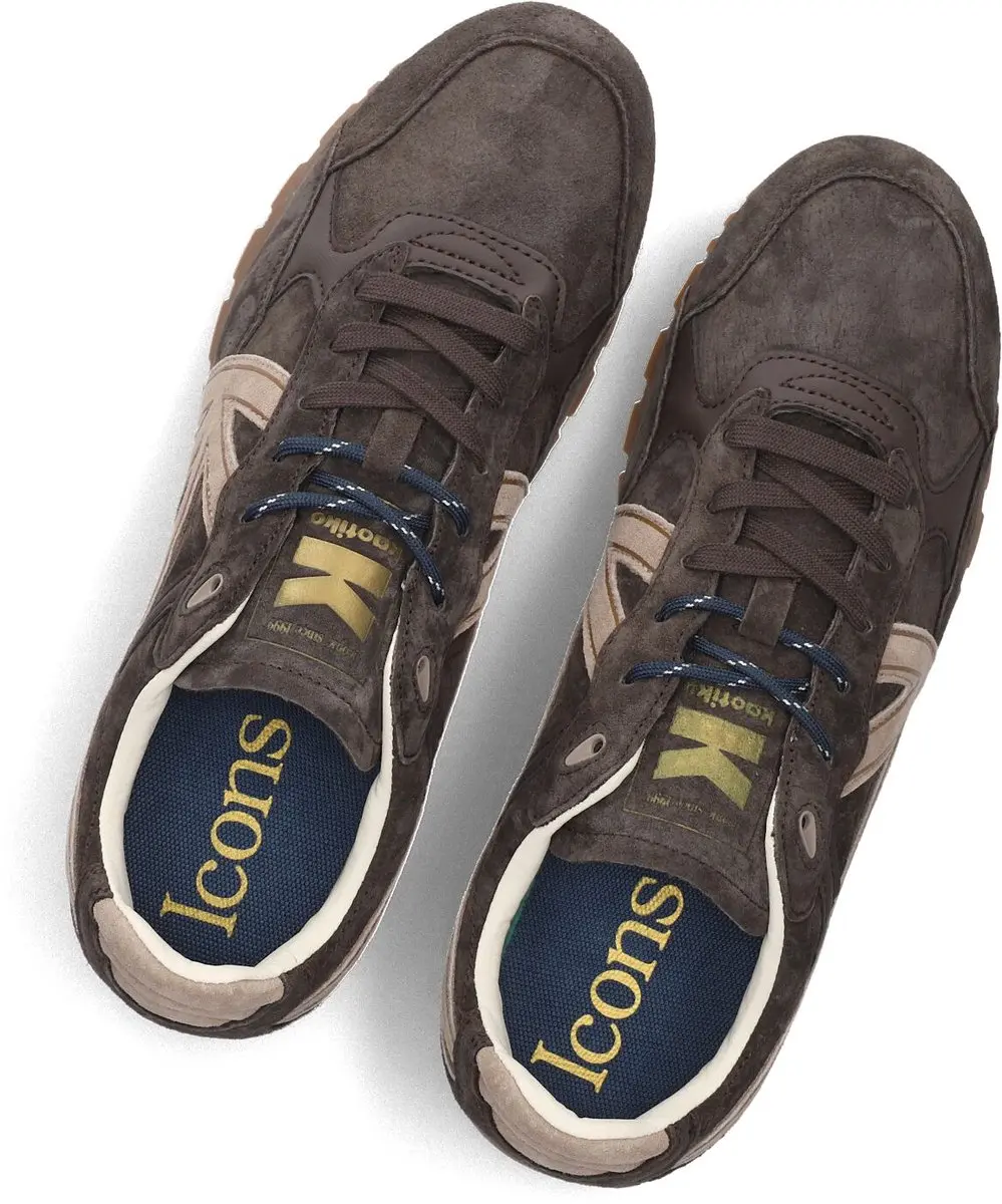 Kaotiko Seattle Heren Sneakers - Bruin - Maat 44 - afbeelding 3 van 6