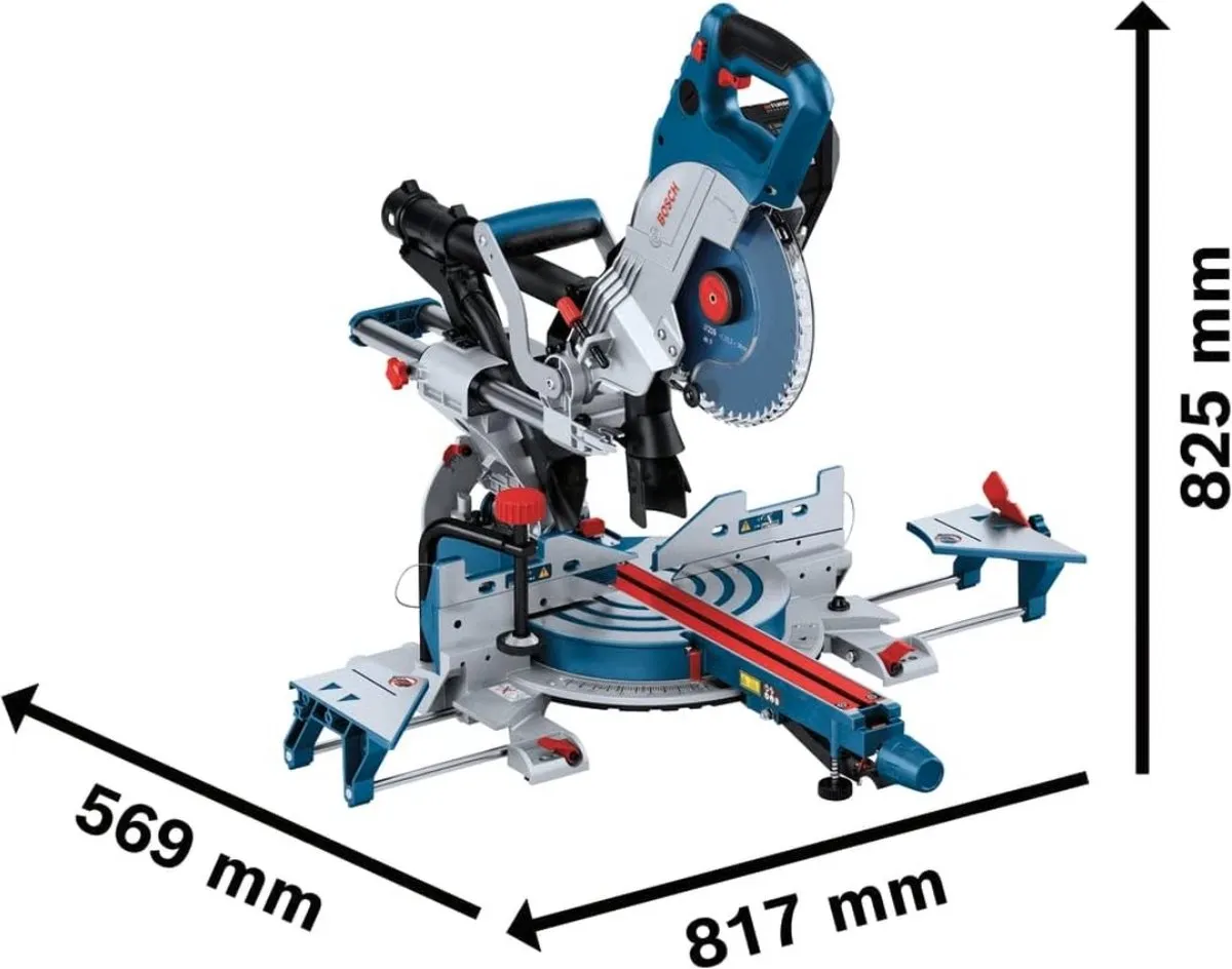 Bosch Professional GCM 18V-216 DC Kap- en Verstekzaag - 216mm