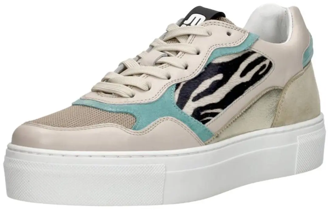 Maruti - Tavi Sneakers Blauw - Offwhite - Blue - Zebra - 38 - afbeelding 4 van 6