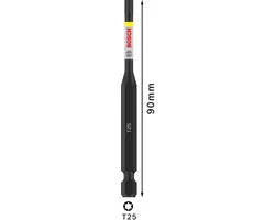 Bosch Professional PRO Torx Slagmoerbeitel T25 90mm - afbeelding 2 van 6