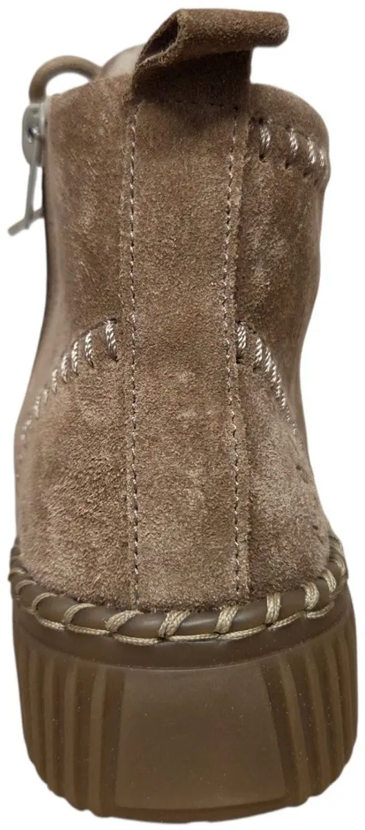 Remonte D4A72-20 Veterboots Dames - Beige Suede - 41