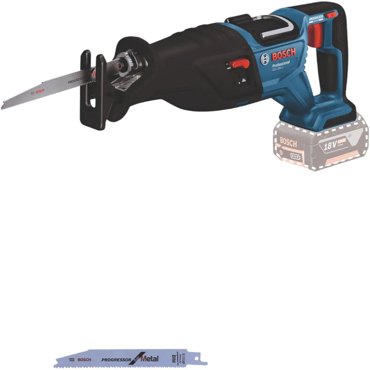 Bosch Professional GSA 185-Li Reciprozaag 28mm