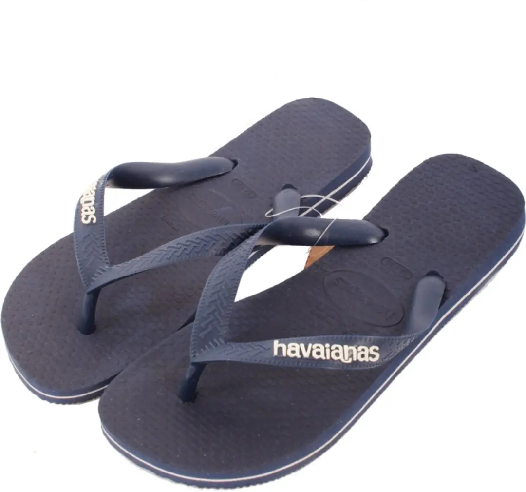 Havaianas Logo Filete Slippers Blauw EU 39-40 Man