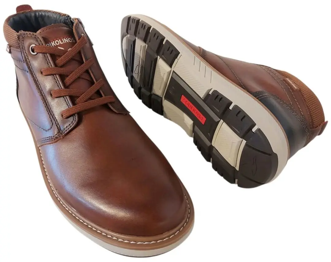 Pikolinos Veterboot Bilbao M8D-8050C1 Pantoffels - Bruin