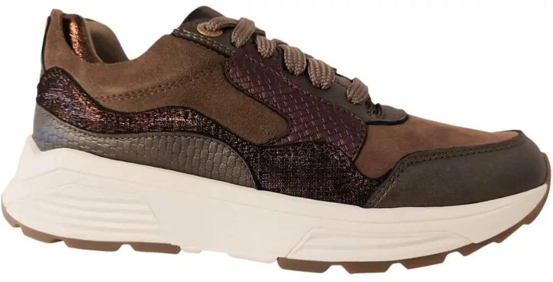 Xsensible Golden Gate Lady Sneakers - Dames - Bruin - Maat 37 - afbeelding 3 van 6