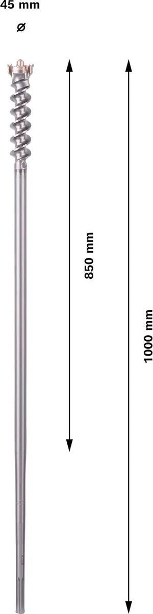 Bosch Professional SDS max-9 Boor 45mm - Beton - MPN 1618596456 - afbeelding 6 van 6
