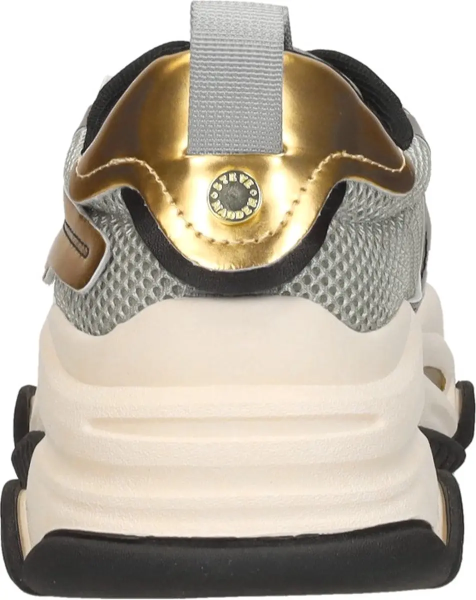 Dames Sneakers Steve Madden Possession-e Ice/gold Goud - Maat 39 - afbeelding 6 van 6