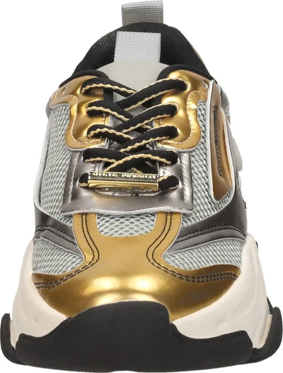 Dames Sneakers Steve Madden Possession-e Ice/gold Goud - Maat 39 - afbeelding 3 van 6