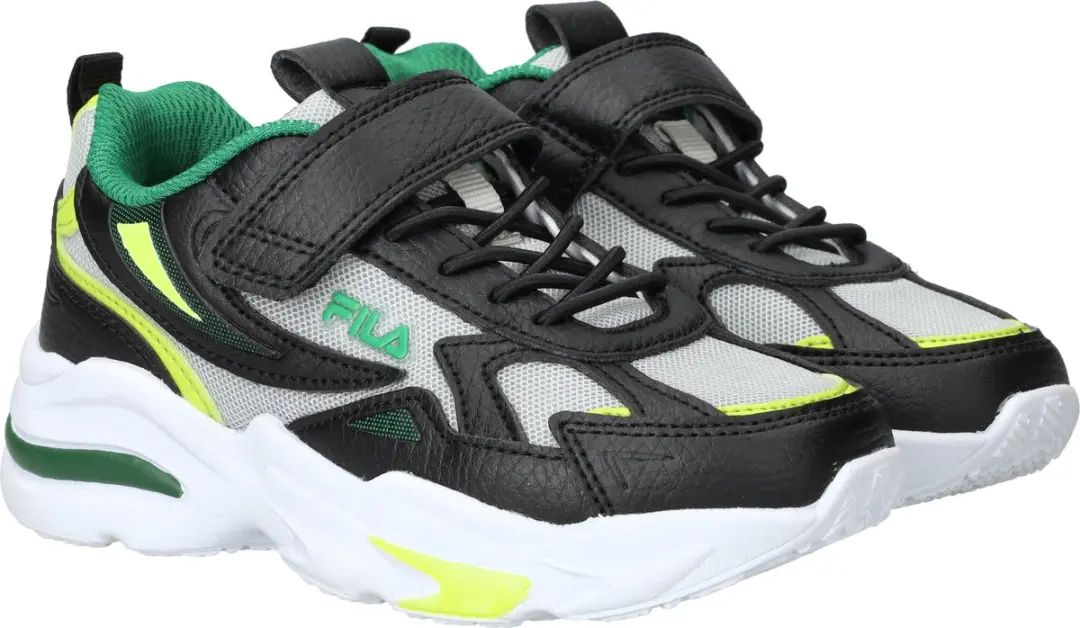 Fila Madrun Velcro Sneakers Kids - Zwart - Maat 32 - afbeelding 4 van 6