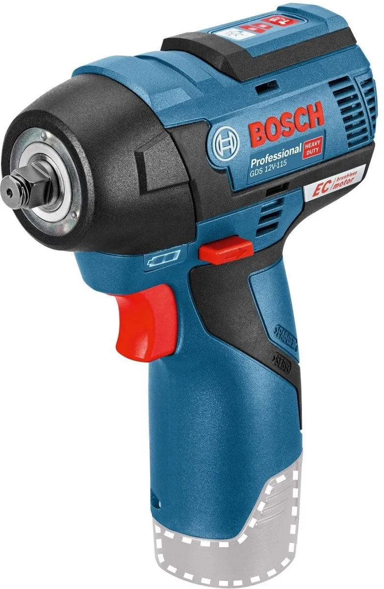 Bosch Professional GDS 12 V-EC Accu Slagmoeraanzetter