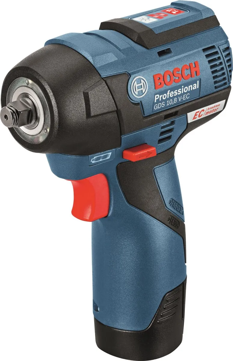 Bosch Professional GDS 12 V-EC Accu Slagmoeraanzetter