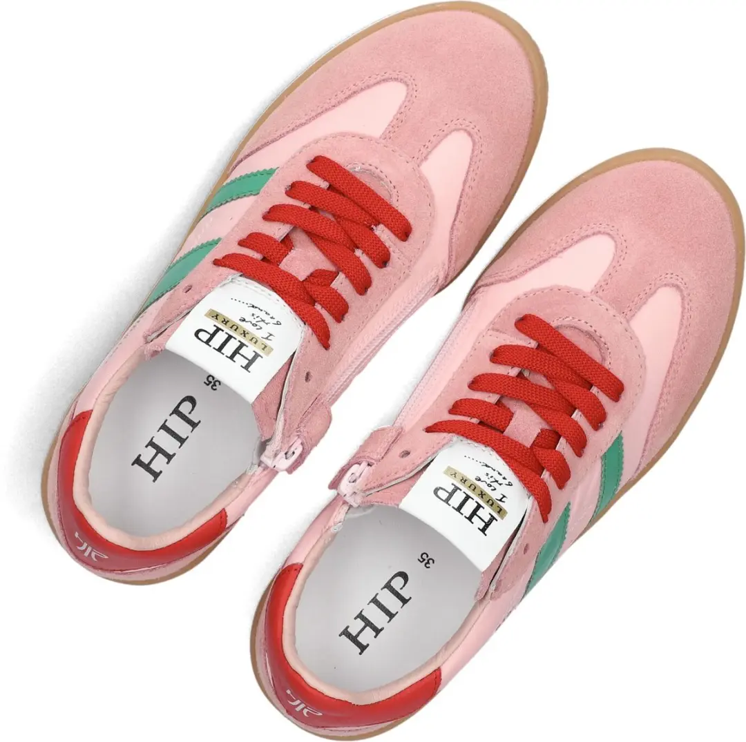 Hip H1511 Sneakers - Meisjes - Roze - Maat 35 - afbeelding 4 van 6