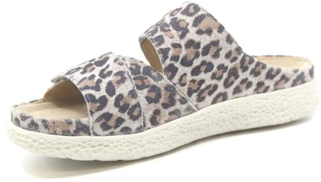 Hartjes Groove Slides - Maat 37 - Leopard - afbeelding 2 van 4