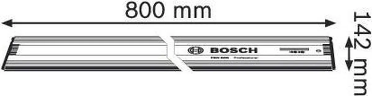 Bosch Professional FSN RA 32 800 Geleiderail - 1 Stuk