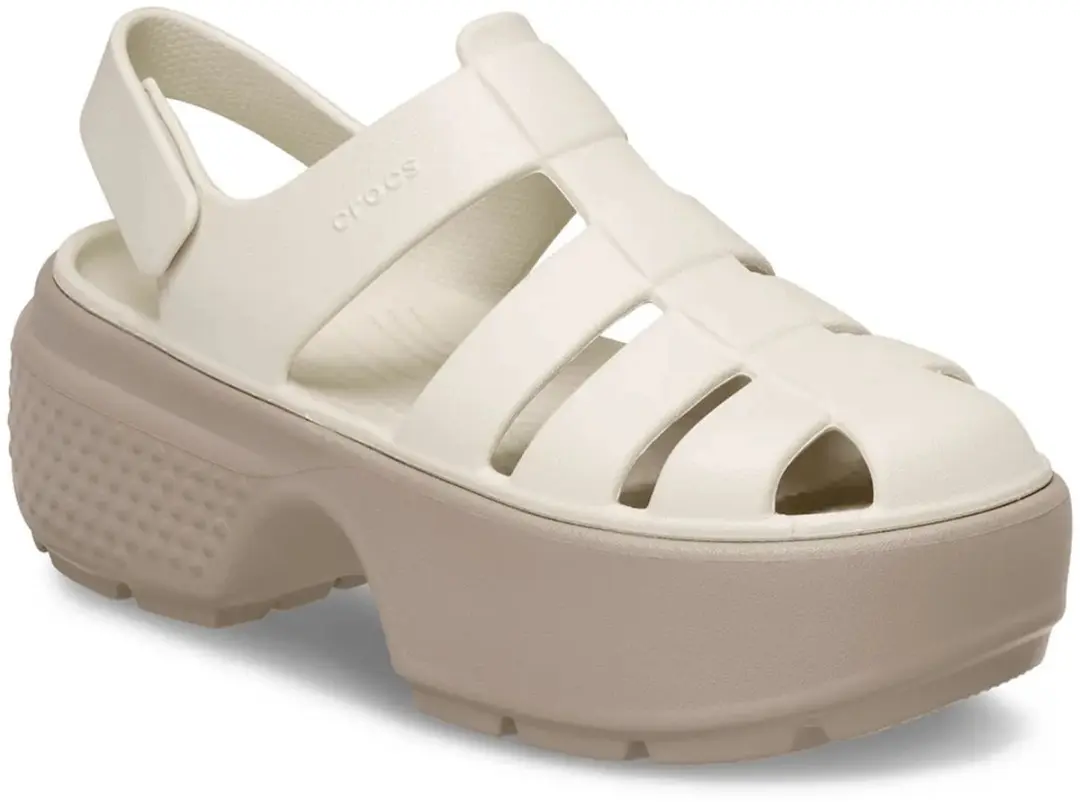 Crocs Stomp Fisherman Slippers Wit EU 39-40