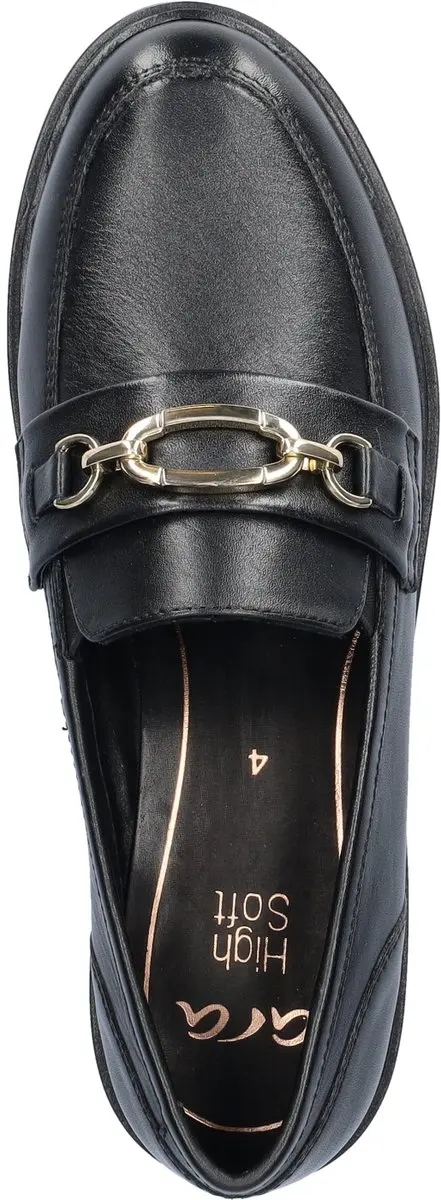 Ara Cambridge Dames Loafers - Zwart - Maat 41 - afbeelding 4 van 6
