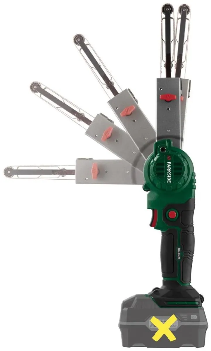 PARKSIDE Accu-bandvijlmachine 20V - 9x533mm