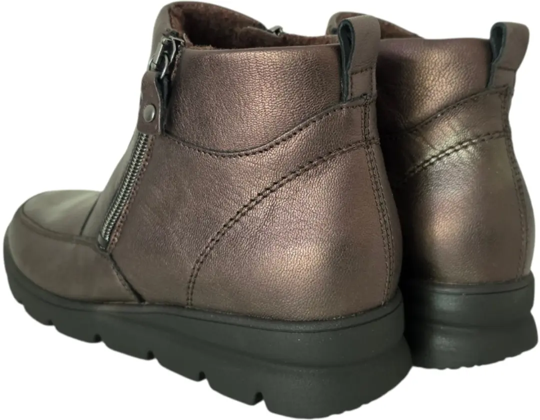 Wäldlaufer Dames Enkellaars Bruni H - Bruin Metallic - afbeelding 6 van 6