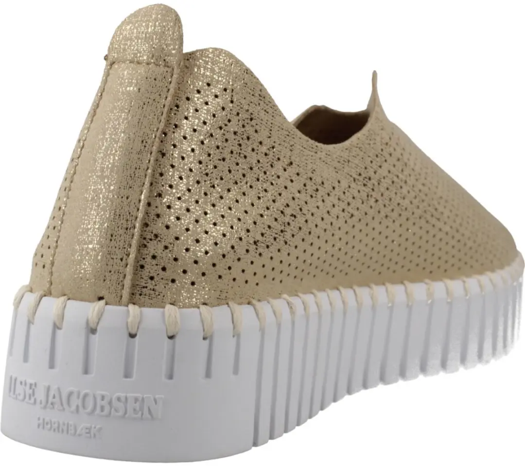 Ilse Jacobsen TULIP 3577 Platform Instappers - Platin White - afbeelding 4 van 6