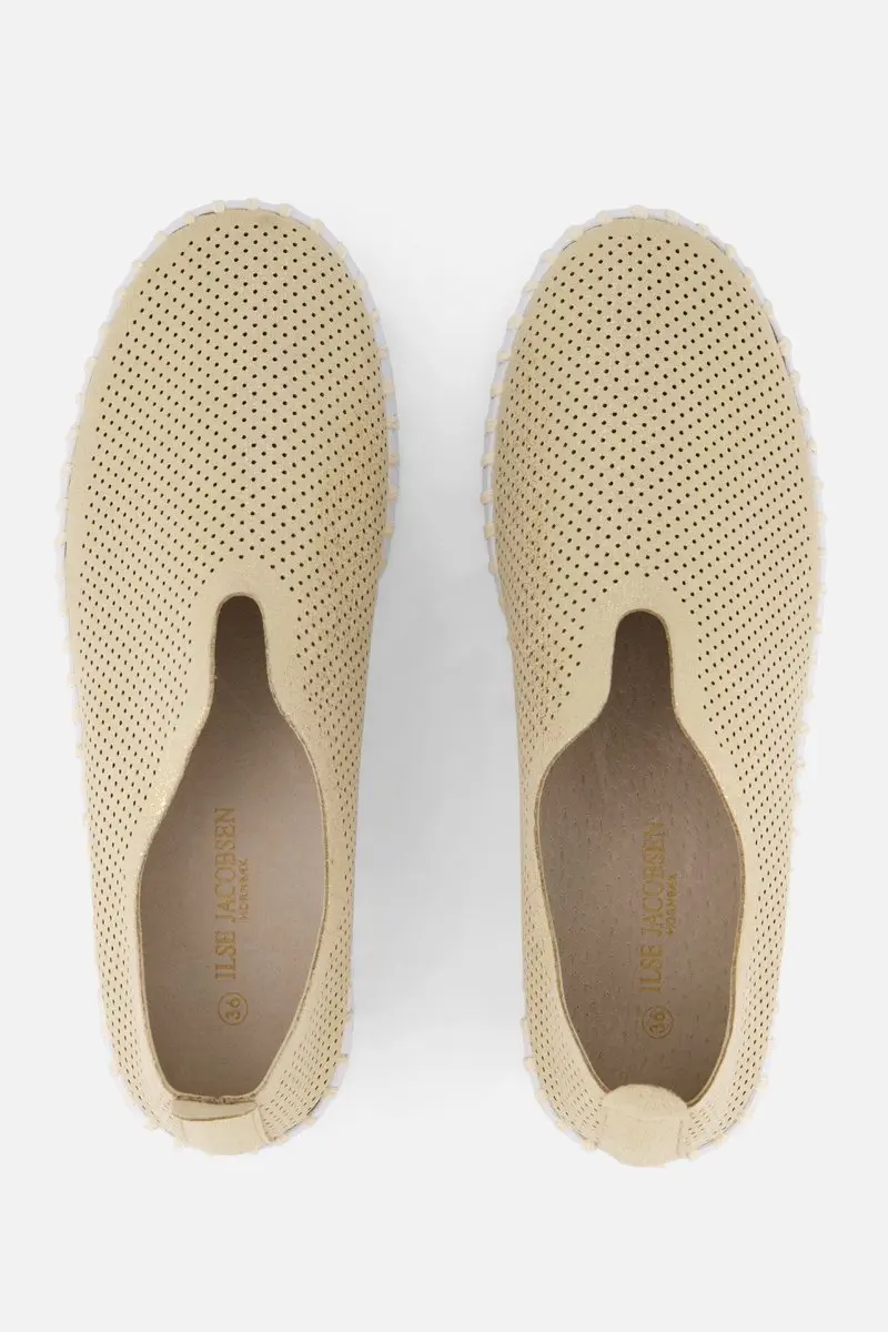 Ilse Jacobsen TULIP 3577 Platform Instappers - Platin White - afbeelding 6 van 6