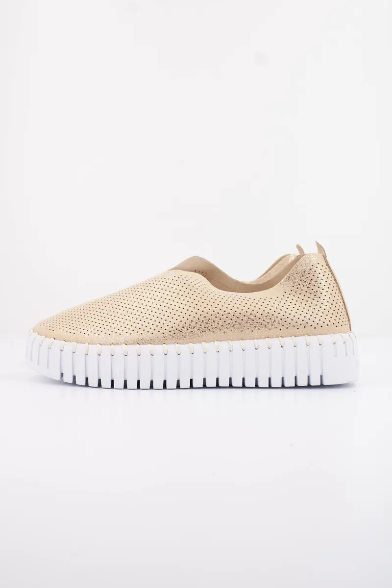 Ilse Jacobsen TULIP 3577 Platform Instappers - Platin White - afbeelding 5 van 6