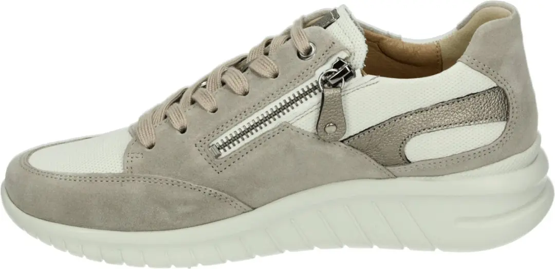 Hartjes - 162.2402/31 - Lage sneakersDames sneakers - Kleur: Wit/beige - Maat: 40.5 - afbeelding 6 van 6