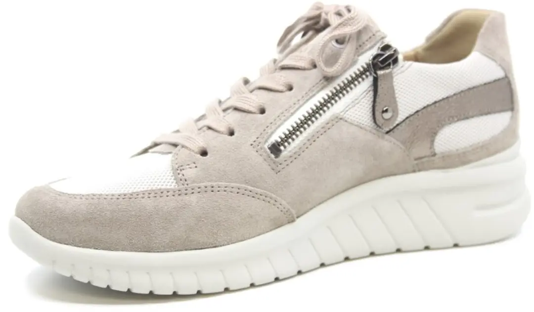 Hartjes - 162.2402/31 - Lage sneakersDames sneakers - Kleur: Wit/beige - Maat: 40.5 - afbeelding 2 van 6