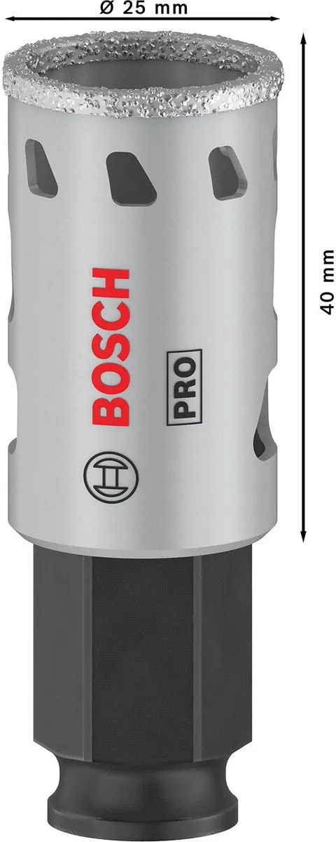 Bosch Professional Tegel PC Plus Gatenzaag 25mm - 2608901555 - afbeelding 3 van 5