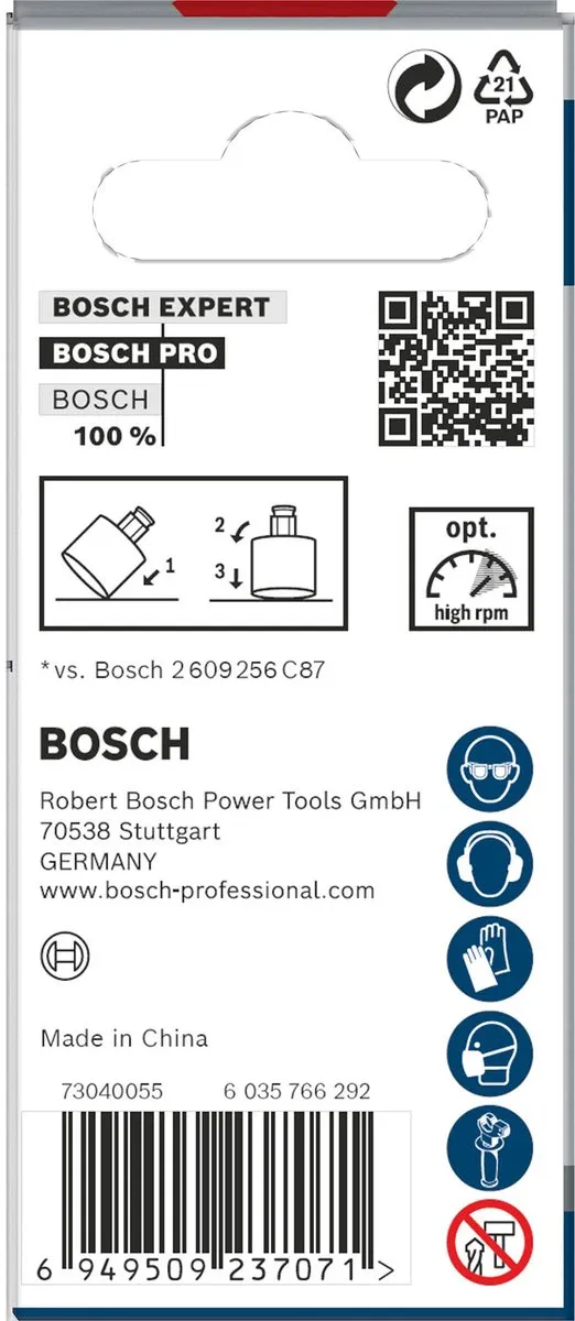 Bosch Professional Tegel PC Plus Gatenzaag 25mm - 2608901555 - afbeelding 2 van 5