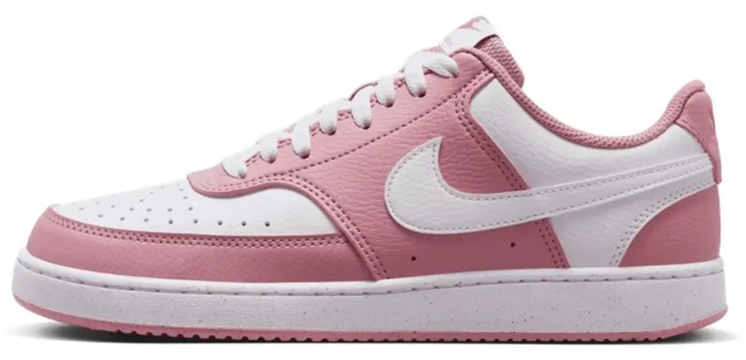 Nike Court Vision Low Next Nature Dames Sneakers Roze