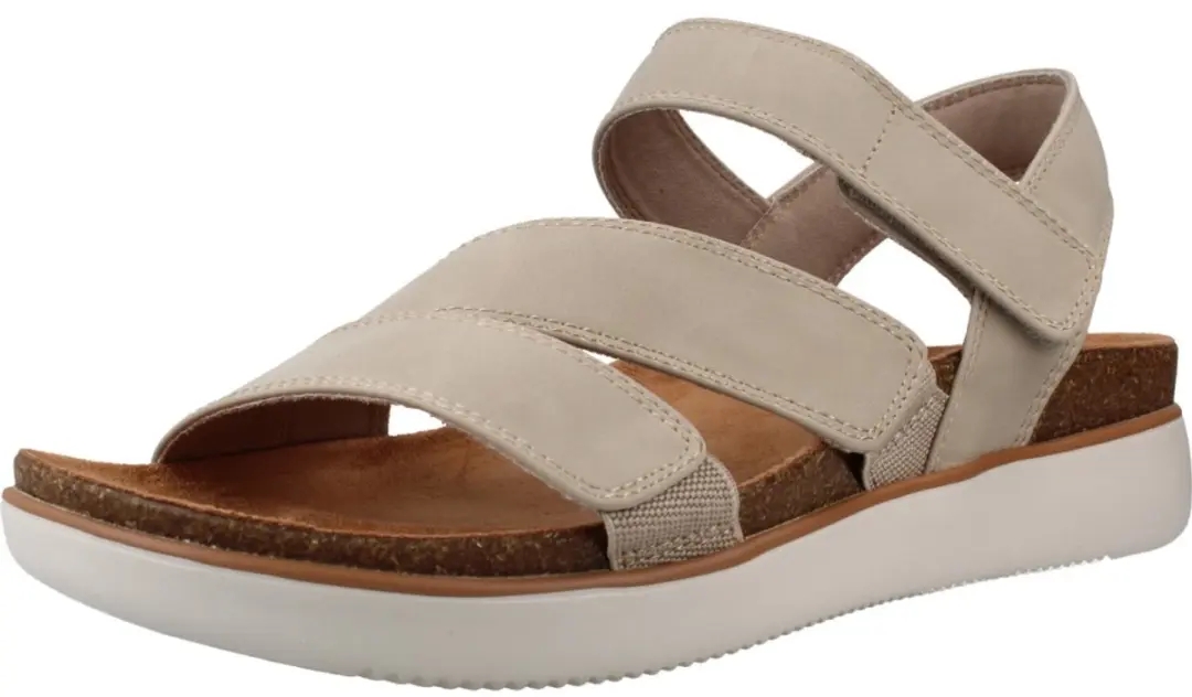 Skechers Lifted Comfort Dames Sandaal - Taupe - afbeelding 5 van 6