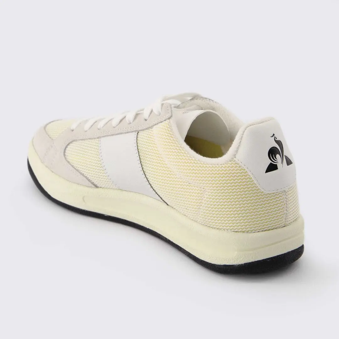 Le Coq Sportif Ashe Team Trainers - 39 - Wit/Zwart - afbeelding 3 van 4