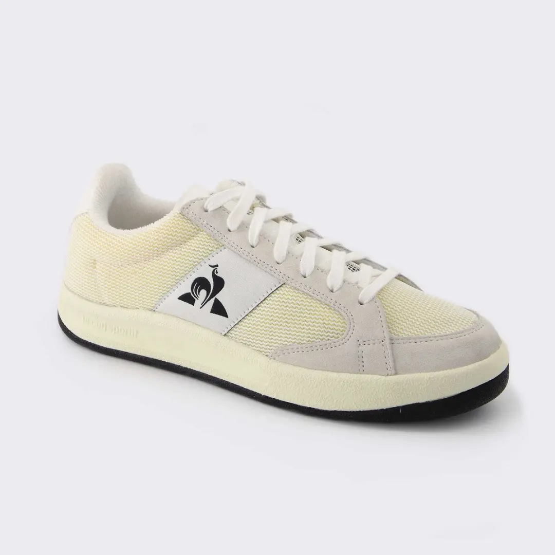 Le Coq Sportif Ashe Team Trainers - 39 - Wit/Zwart - afbeelding 4 van 4