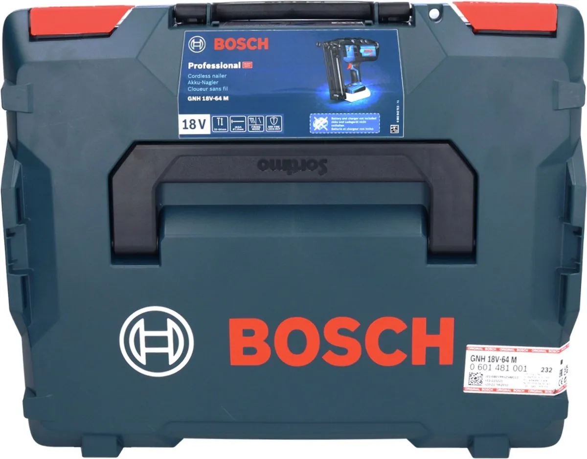 Bosch Professional GNH 18V-64 Cloueur 18V - 2x 4.0Ah - afbeelding 4 van 6