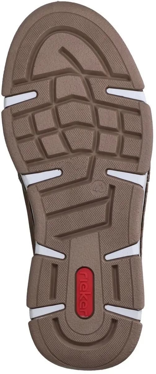 Rieker Heren Sneakers Taupe - Maat 46
