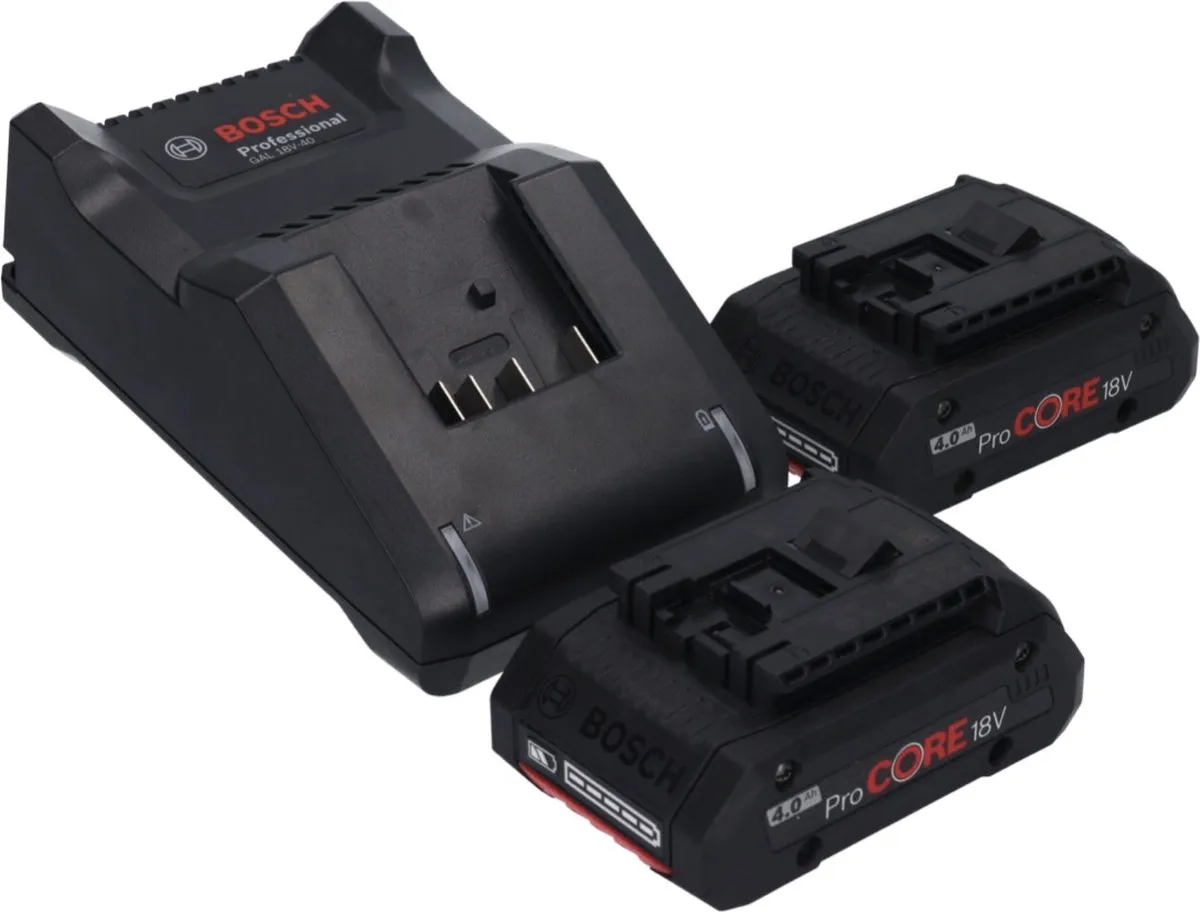 Bosch Professional GBH 18V-24 C Boorhamer - 2x 4,0 Ah Accu + Lader