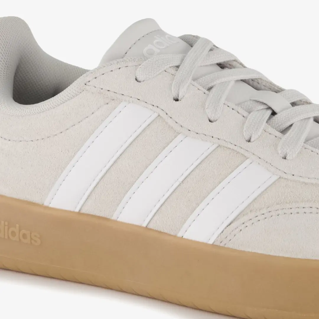Adidas Barreda Dames Sneakers - Lichtgrijs/Wit - afbeelding 6 van 6