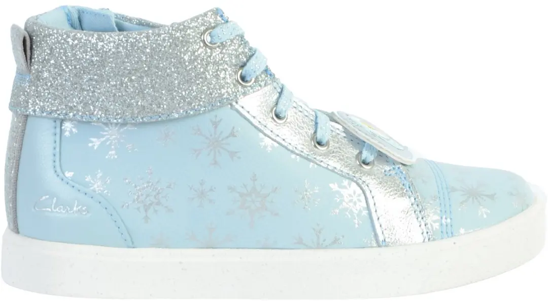Hoge leren sneakers voor kinderen: City Ice