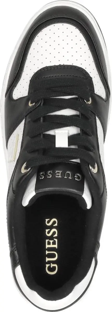 Guess Daiso Dames Sneakers - Wit/Zwart - Maat 37 - afbeelding 5 van 6